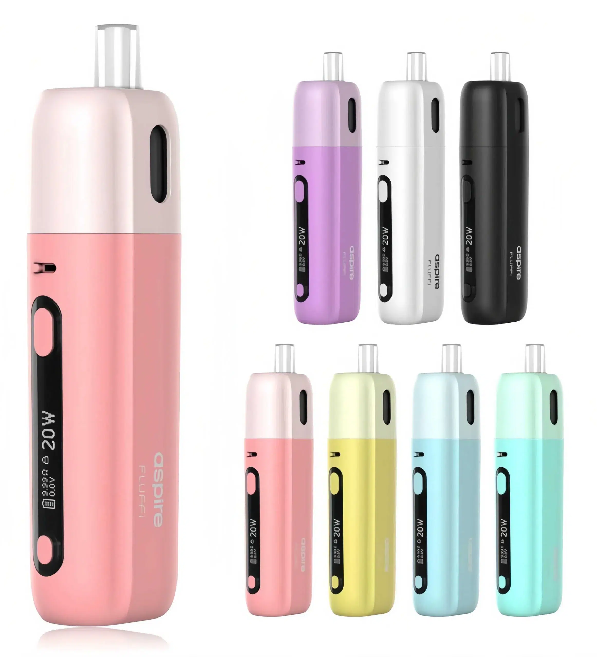 Aspire-Fluffi註油主機-scaled-1.webp Aspire Fluffi POD註油主機 酪梨妹妹小煙主機套組 1500mAh 小煙主機:圖片 1