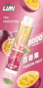 Limi 8000 Puffs 拋棄式電子煙 底部七彩發光一次性煙桿 711到付：圖片 16