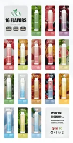 Limi 8000 Puffs 拋棄式電子煙 底部七彩發光一次性煙桿 711到付