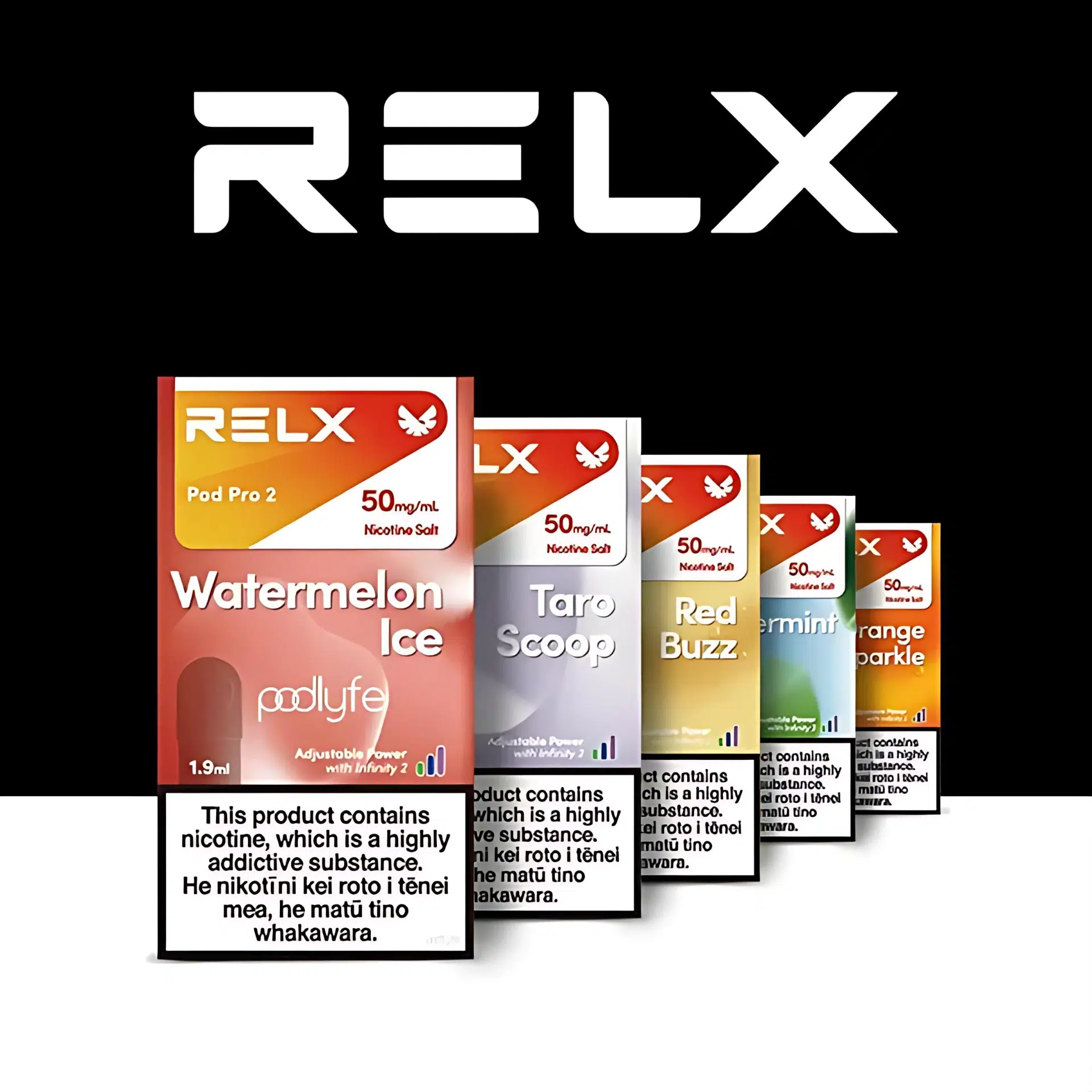 relx六代煙彈.webp Relx煙彈6代 全新悅刻infinity 2六代煙彈 通用Relx主機 4、5代 五盒送悅刻主機:圖片 1