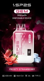 全新上市 SP2S GEM 9000 PUFFS拋棄式電子煙 思博睿一次性煙桿 現貨：圖片 9