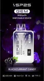 全新上市 SP2S GEM 9000 PUFFS拋棄式電子煙 思博睿一次性煙桿 現貨：圖片 5