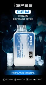 全新上市 SP2S GEM 9000 PUFFS拋棄式電子煙 思博睿一次性煙桿 現貨：圖片 2