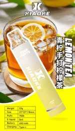 Xiaoke 7500 puffs拋棄式電子煙 梟客一次性大容量煙桿 台灣現貨：圖片 12