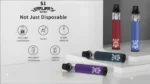 將軍S1 DISPOSABLE BARS 一次性註油電子煙主機 拋棄式電子煙 可重複註油 台灣電子煙批發：圖片 6