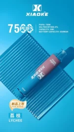 Xiaoke 7500 puffs拋棄式電子煙 梟客一次性大容量煙桿 台灣現貨：圖片 5